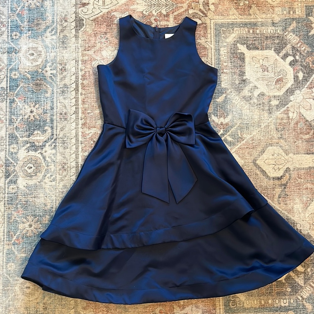 Rare Editions Navy Blue Formal Dress Girls 16